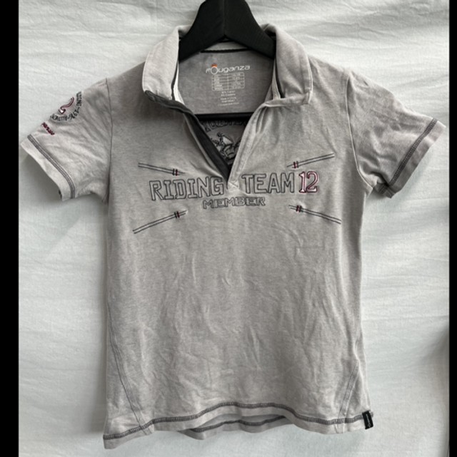 T-shirt Fouganza gris 12ans 