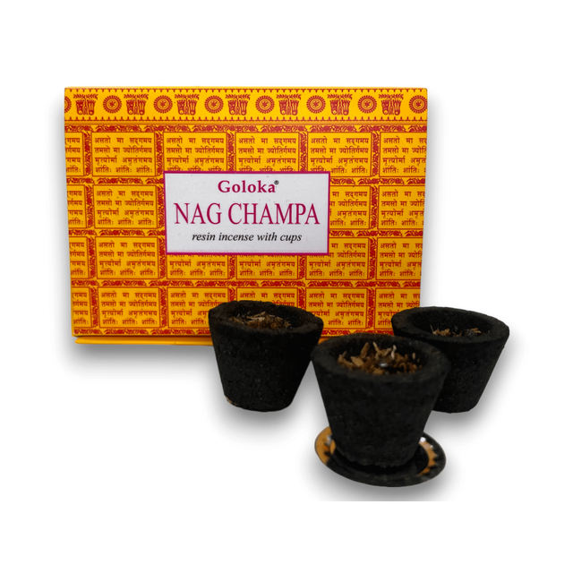 Coupelles charbon encens Nag Champa