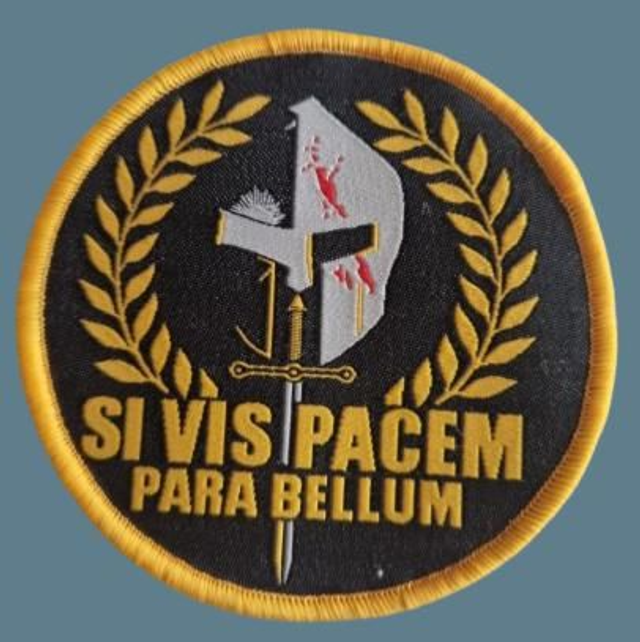 Patch tissé SI VIS PACEM PARABELLUM