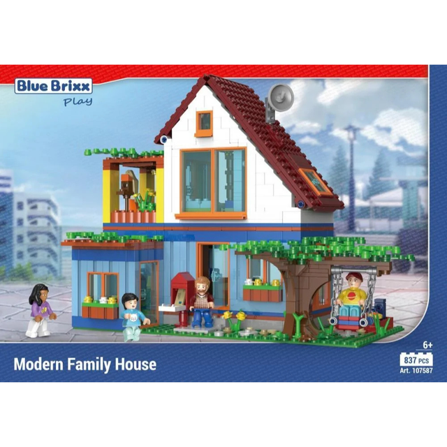 BlueBrixx-Play 107587 Einfamilienhaus