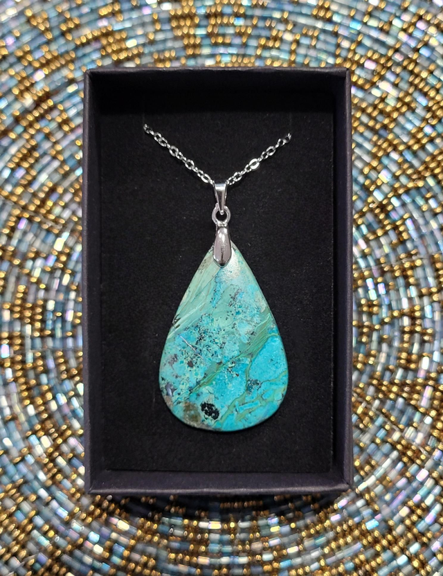 Pendentif Chrysocolle 