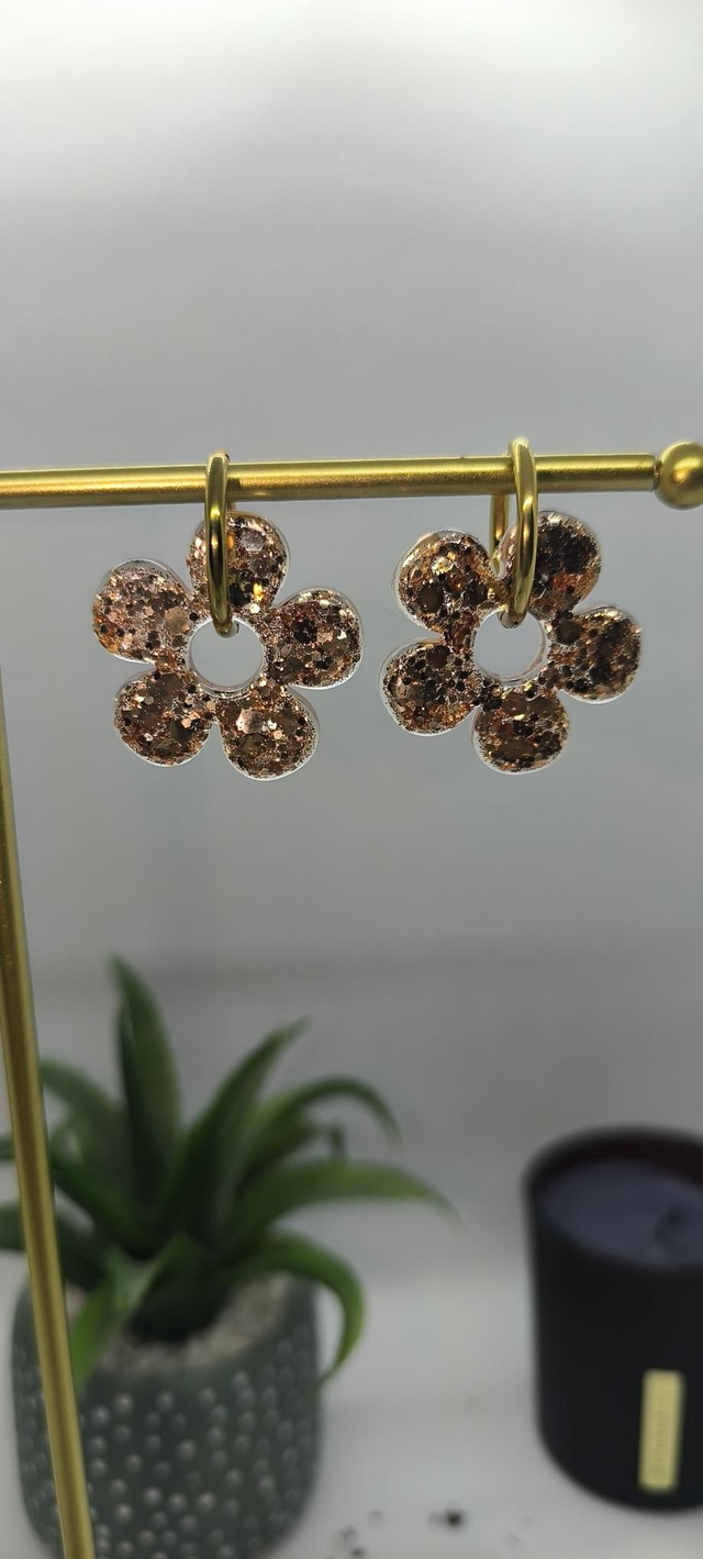 Pampilles Interchangeables BORA doré 