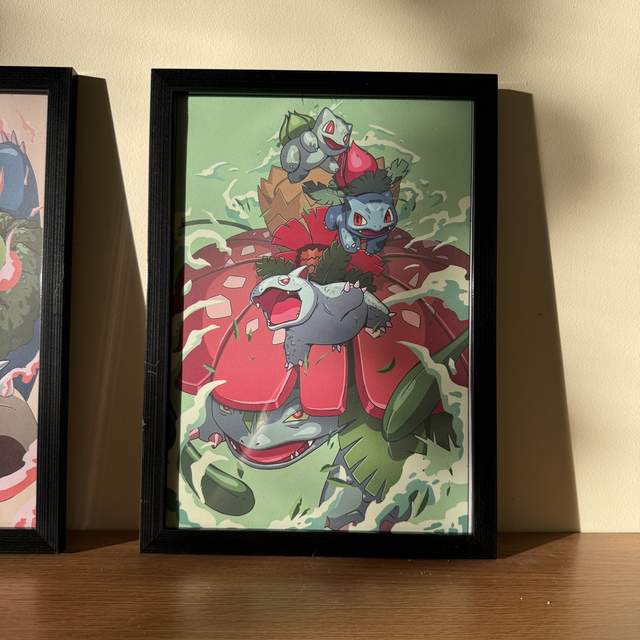 Tableau Pokémon trio Bulbizarre