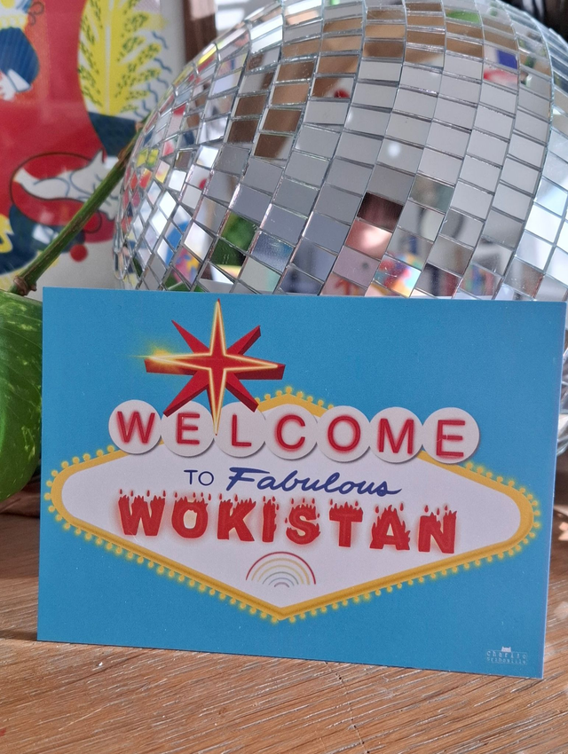 Carte postale Welcome in Wokistan