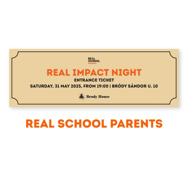 REAL Impact Night - Entrance ticket - Parent
