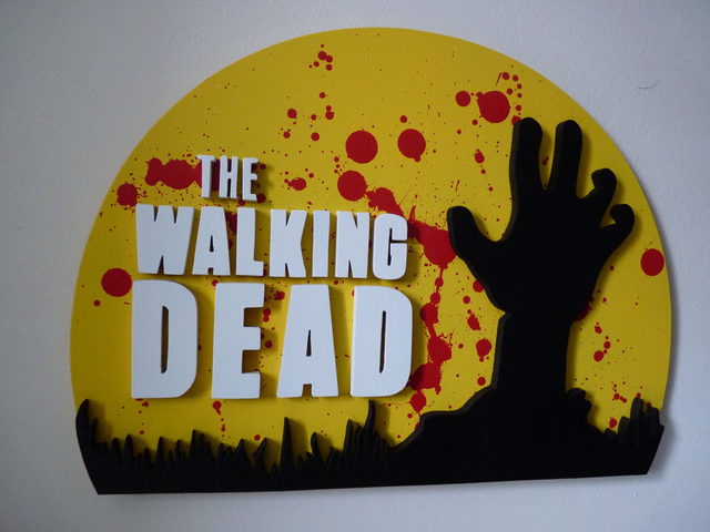 The Walking Dead - 28x20 cms