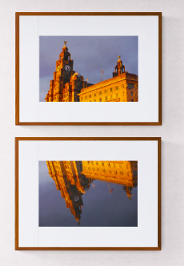 Silence in a Golden Reflection - Print