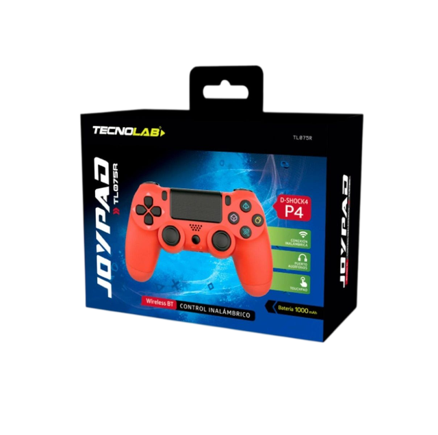 Control Ps4 Tecnolab Rojo
