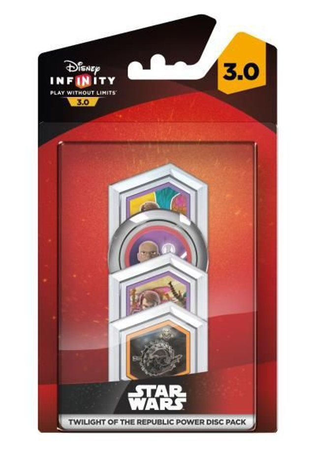 Pack de Power Discs Twilight of the Republic Disney Infinity 3.0