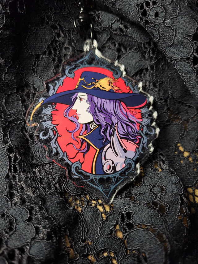 Vampire Hunter D Acrylic Keychain
