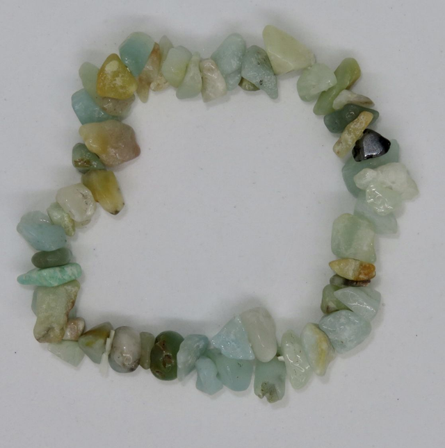 Bracelet baroque Amazonite du Brésil