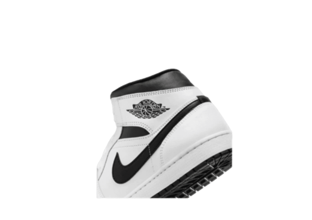 Air Jordan 1 Mid White/Black