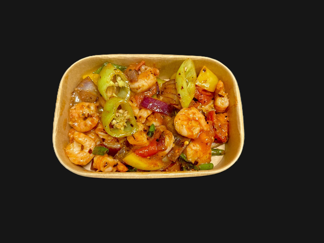 Devilled Fish or Prawns (as main dish)