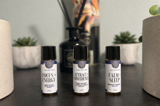 Roller Essential Oil Trio Sample Set 