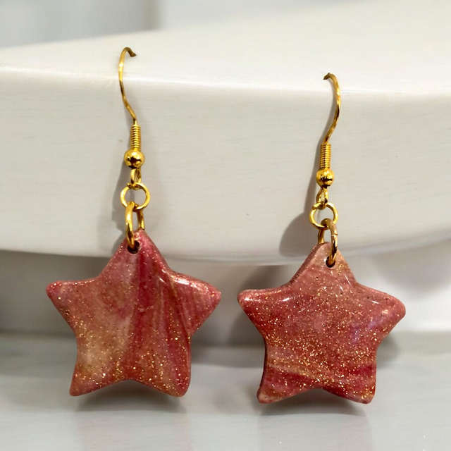 ETOILES ROSE PAILLETE