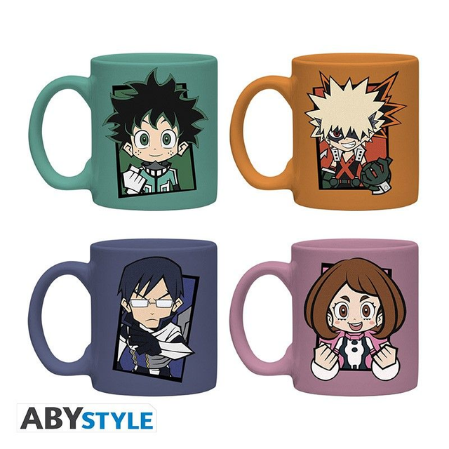 Tazza - MY HERO ACADEMIA - Set 4 espresso mugs - Chibi
