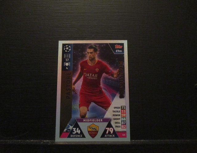 Javier Pastore - UEFA Champions League Match Attax 2018/19 Original Trading Card #426
