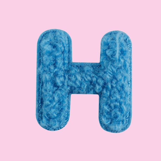 Fluffy Alphabets H