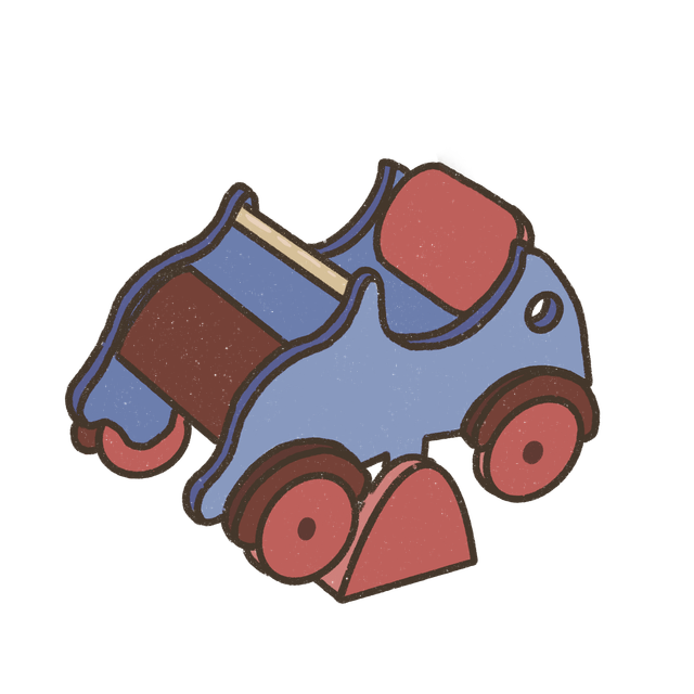 Jeu à bascule -Voiture-