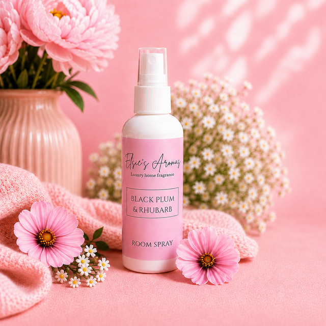 BLACK PLUM &amp; RHUBARB ROOM SPRAY