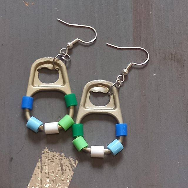 Gay Can Tab Earrings 