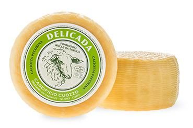 formaggio pecorino fresco delicada sottovuoto 1kg