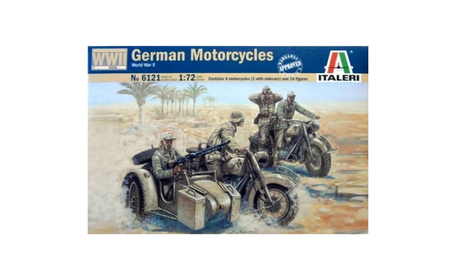 moto German italeri 6121 1/72