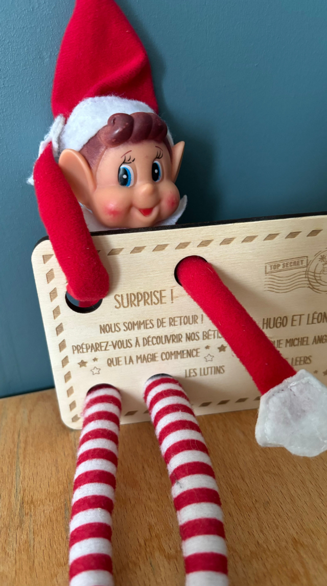 Carte postale Lutin farceur - Personnalisable