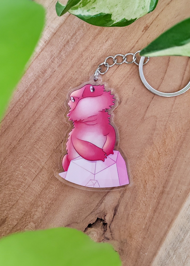 Porte-clés - Pogona Rouge