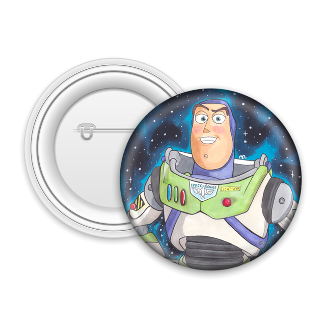 Badge Buzz l'éclair 