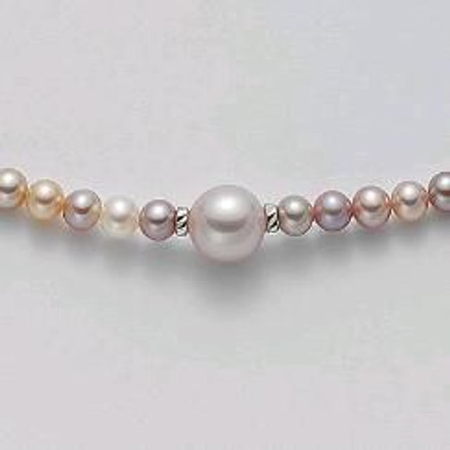 Collana Mikiko in Oro 18 Kt con Perle 