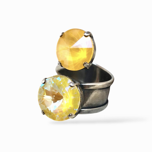 Ring DUO Gelb
