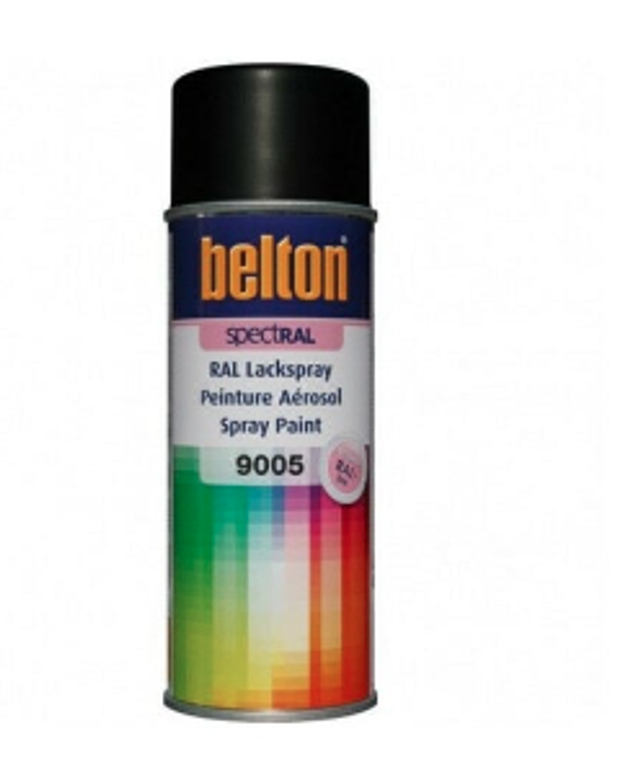 AEROSOL PEINTURE SPECTRAL NOIR MAT RAL 9005 en 400ml