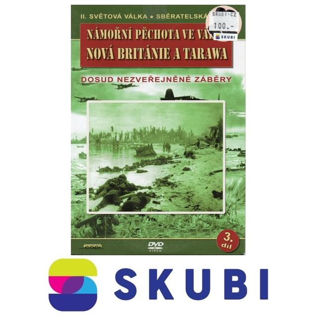 DVD Nová Británie a Tarawa - Námořní pěchota ve válce - česky