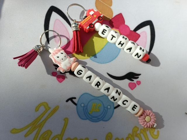 1 Porte clés 1 branche + 1 Porte clés 1 branche+