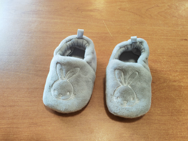 Chaussons lapins 3/6 mois