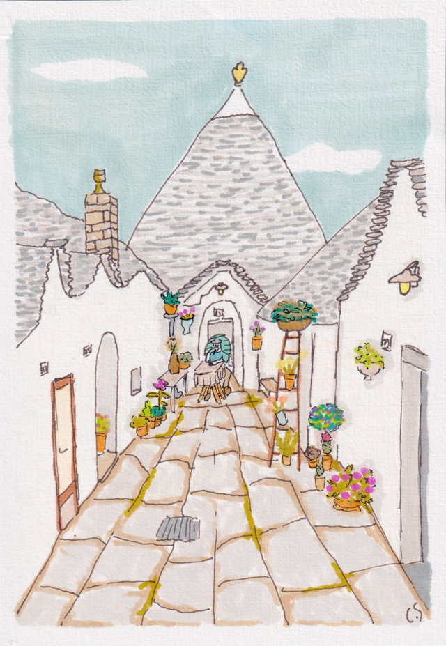 Les trulli d'Alberobello