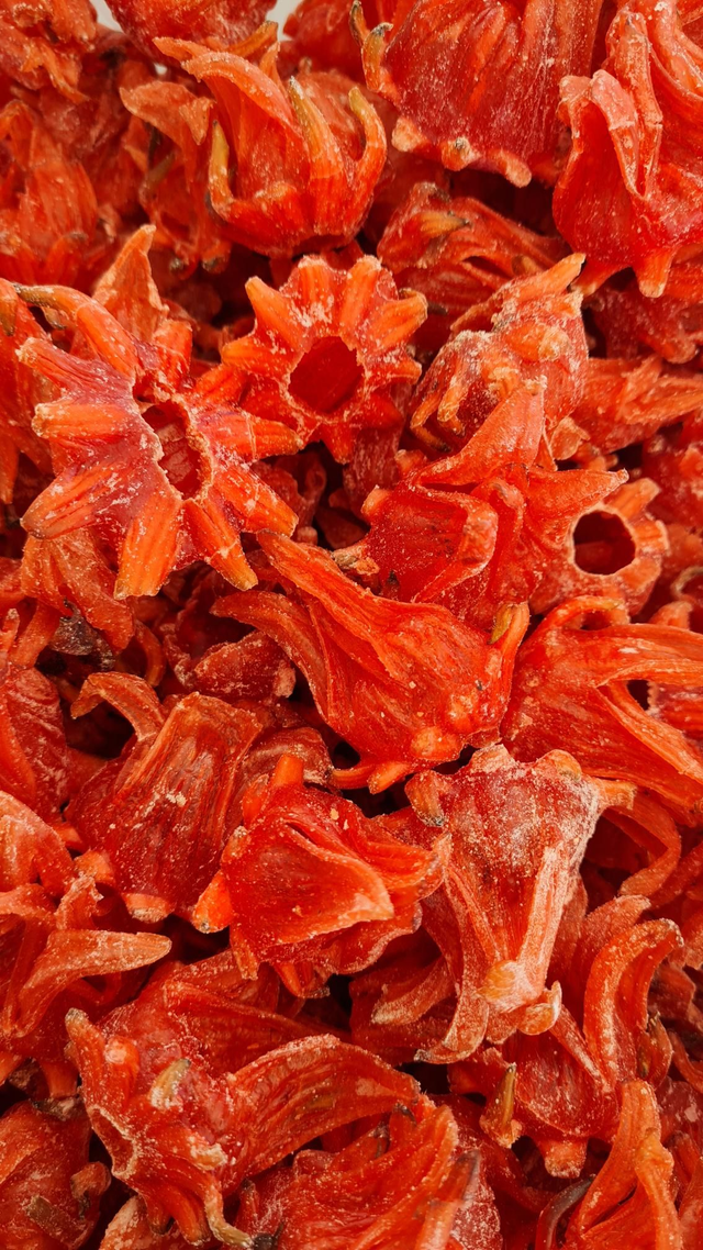 Fleurs D'hibiscus  (Prix au 100gr)