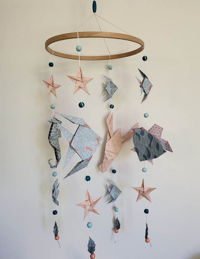 Mobile suspension - Sous la mer