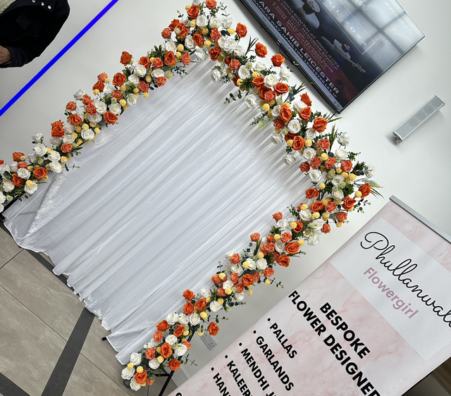 Bespoke Floral Backdrop