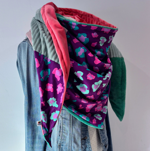 Maxi Chèche Double Patchwork 328