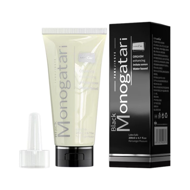 Lubricante Black Monogatari Imitador de Semen 200 ml