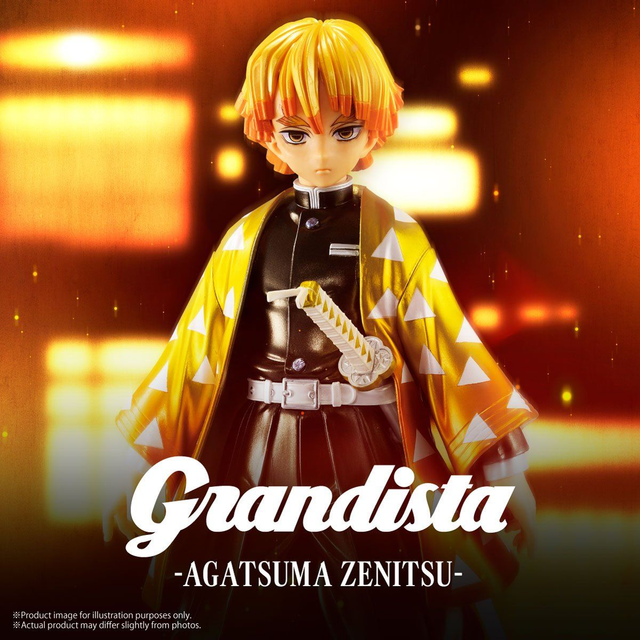Zenitsu Agatsuma (Metal) - Demon Slayer - Figure Grandista 24cm ⚡️✨