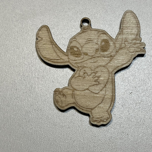 Etiquette pour sac personnalisée Stitch