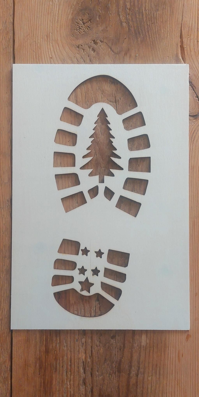 Les traces du père Noël 