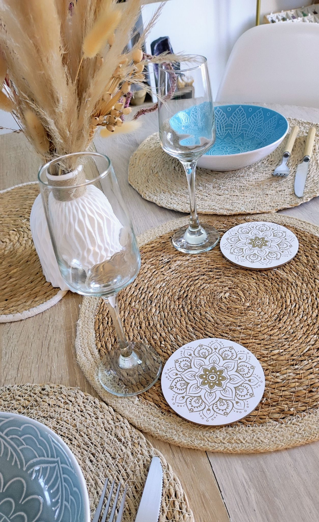 6 Sous-verres Mandala