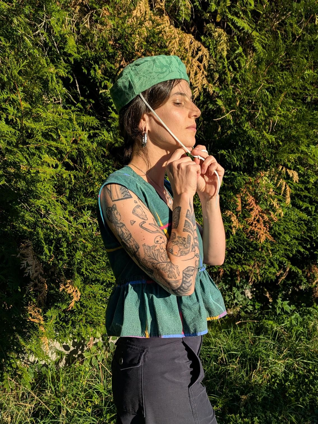 Chapeau Circus - Feuilles