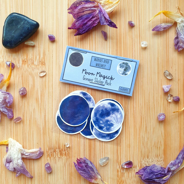 Grimoire Sticker Pack - Moon Magick