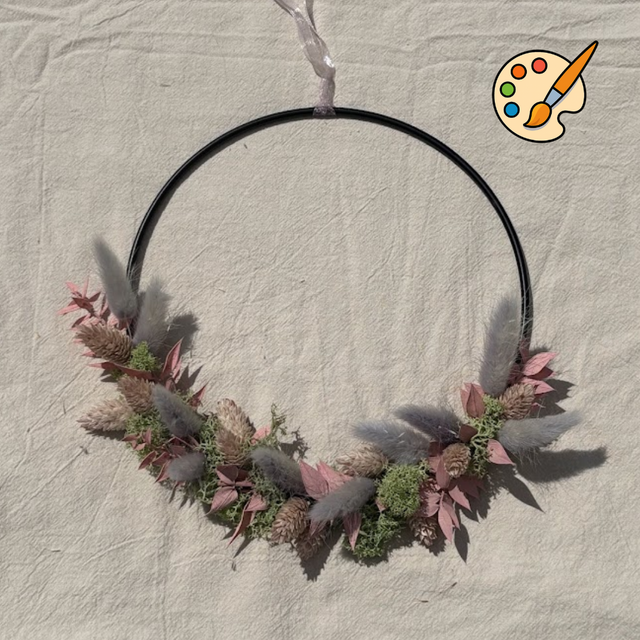 Couronne Murale Personnalisable ( diamètre 20 )