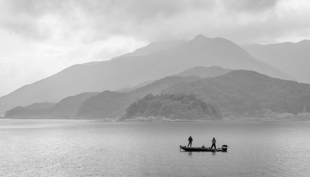 Fisherman of Lake Kawaguchi